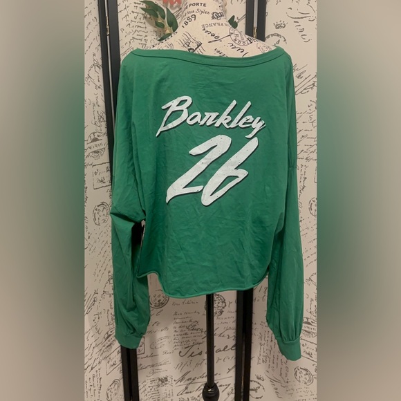 NFL Philadelphia Eagles Green Women's Sweatshirt - Picture 9 of 14